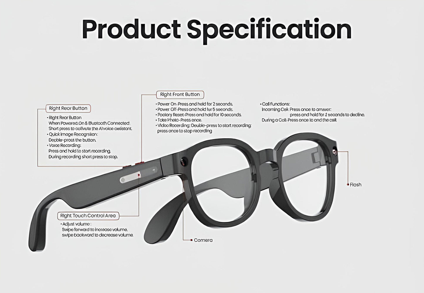 G8 Pro AI Smart Glasses
